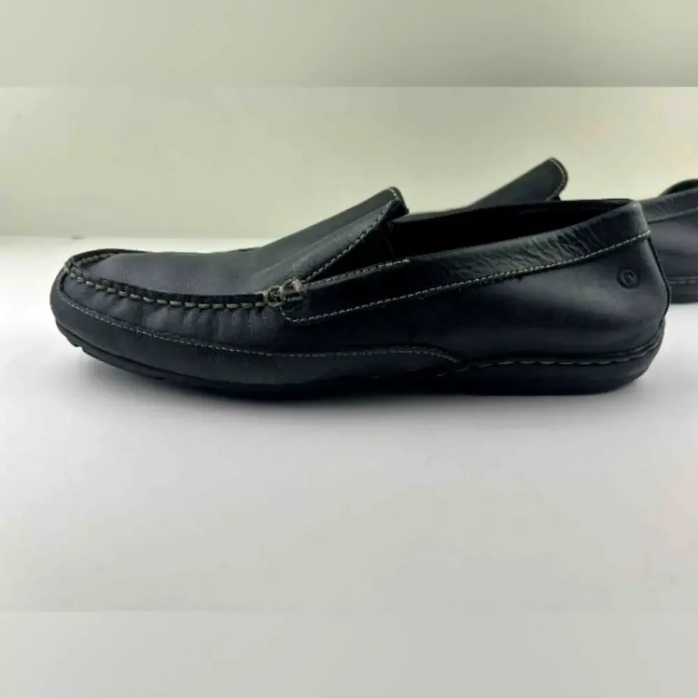 Rockport Men's Slip-on Black Leather Driving Loafers 9M
